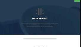 
							         Music Prodigy								  
							    