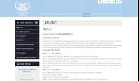 
							         Music - Welcome to Falmouth School's Website								  
							    