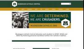 
							         Muskegon Catholic Central | Home								  
							    