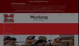 
							         Mustang High School								  
							    
