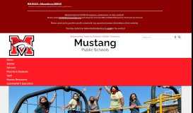 
							         Mustang Horizon Intermediate - Public Schools								  
							    