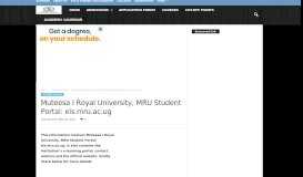 
							         Muteesa I Royal University, MRU Student Portal: student.mru ...								  
							    