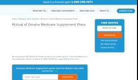 
							         Mutual Of Omaha Medicare Supplement Review | Plans F, G & N								  
							    