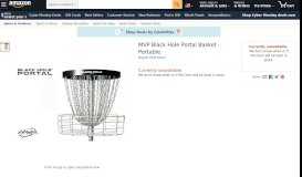 
							         MVP Black Hole Portal Basket - Portable : Sports ... - Amazon.com								  
							    