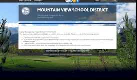 
							         MVSD Links - Mountain View School District								  
							    