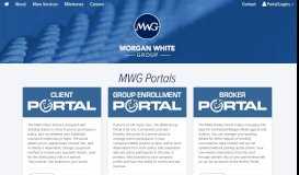 
							         MWG Portals - Morgan White Group								  
							    