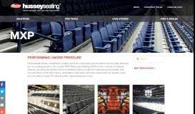 
							         MXP — Hussey Seating Company								  
							    