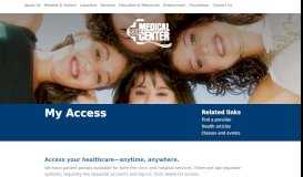 
							         My Access Portals | CGH Medical Center								  
							    
