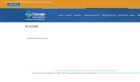 
							         My Account - Cayuga Medical Associates								  
							    