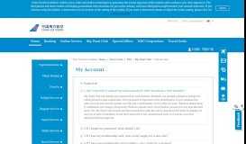 
							         My Account-China Southern Airlines Co. Ltd. csair.com								  
							    