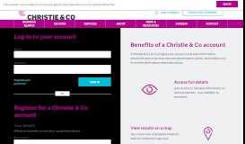 
							         My Account | Christie & Co								  
							    