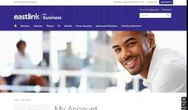 
							         My Account | Eastlink Business								  
							    