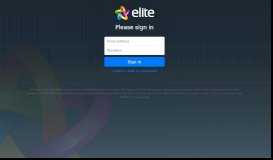 
							         My Account - Elite limited								  
							    