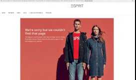 
							         My Account - Esprit Online - Clothing & accessories for women ...								  
							    