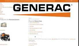 
							         My Account - Generac Power Systems								  
							    