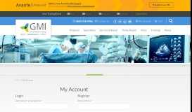 
							         My Account | GMI | GMI								  
							    