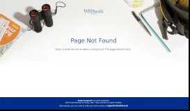 
							         My Account help | WHSmith								  
							    