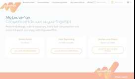 
							         My Account | LeasePlan								  
							    