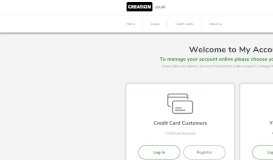 
							         My Account Login or Register - Creation								  
							    