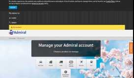 
							         My Account - login to see your documents online - Admiral ...								  
							    