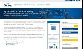 
							         My Account - NuLink Account Login — WOW! | NuLink								  
							    