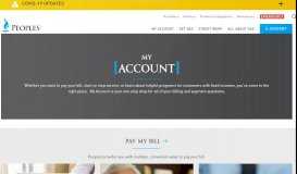 
							         My Account | Peoples Gas | Pay Your Gas Bill | Peoples ...								  
							    