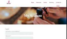 
							         My Account – Rioja Trade Portal								  
							    