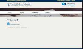 
							         My Account | Touro College Libraries								  
							    