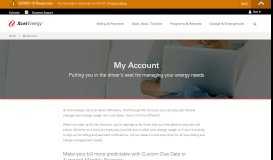 
							         My Account | Xcel Energy								  
							    