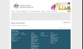 
							         My Aged Care Guidance for Assessors - Department of Social ...								  
							    