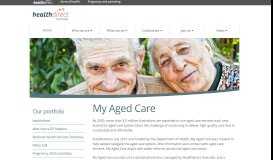 
							         My Aged Care | healthdirect								  
							    