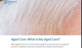 
							         My Aged Care (MAC), OT - Enhance Occupational Therapy								  
							    
