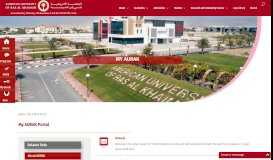 
							         My AURAK Portal - American University of Ras Al Khaimah UAE								  
							    