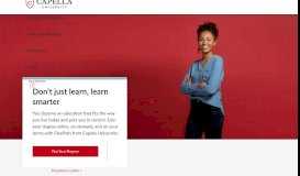 
							         My Capella: Explore Online Learning - Capella University								  
							    