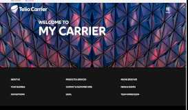 
							         My Carrier - Telia Carrier								  
							    