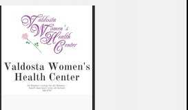 
							         My Chart | Valdosta Women's Health Center								  
							    