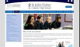 
							         My Child at School - St John Fisher Harrogate								  
							    