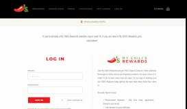 
							         My Chili's Rewards – Log In & View Your Rewards | Chili's								  
							    