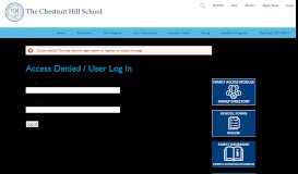 
							         My CHS Parent Portal | The Chestnut Hill School								  
							    