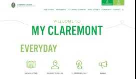 
							         My Claremont | Claremont College								  
							    