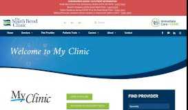 
							         My Clinic - South Bend Clinic - Multi Specialty Healthcare (574) 234 ...								  
							    