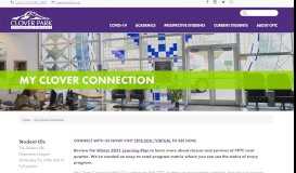 
							         My Clover Connection | Clover Park Technical College								  
							    