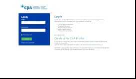 
							         My CPA Portal - CPAWSB								  
							    