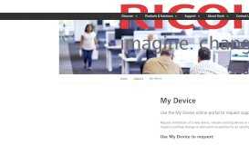 
							         My Device | Ricoh Australia								  
							    