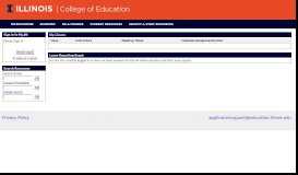 
							         My Education Portal - University of Illinois at Urbana-Champaign								  
							    