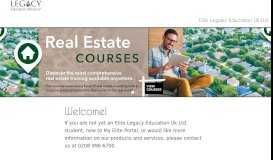 
							         My Elite Portal | Elite Legacy Education Uk Ltd								  
							    