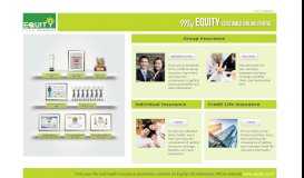 
							         My Equity Customer Online Portal								  
							    