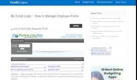 
							         My Estub Employee Portal - How to Access your Paystub Online								  
							    