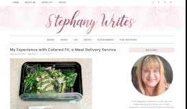 
							         My Experience with Catered Fit, a Meal Delivery Service – Stephany ...								  
							    