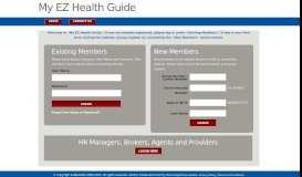 
							         My EZ Health Guide | Home								  
							    